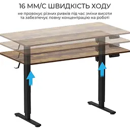 Комп'ютерний ігровий стіл OfficePro ODE1670DW [140168] - мініатюра 3