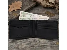Горизонтальне портмоне Italico 537 nero Чорне 12.5x9.5x2 см TONY PEROTTI acs0032457 - мініатюра 2