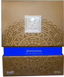 Парфуми з феромонами чоловічі Shiatsu Pheromone Fragrance men darkblue 50 ml - мініатюра 2