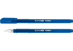 Ручка гелева Economix Turbo 0,5 мм синя (12) (144) E11911-02