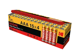 Батарейка Kodak EXTRA HEAVY DUTY R3 коробка 1x4 шт. (6409674)