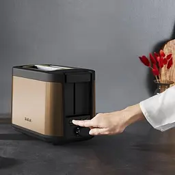 Тостер Tefal Coppertinto 850 Вт бронзовий (TT430G10) - мініатюра 9