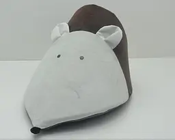 Будка для котів та собак Zoo-hunt Містик-мишка №1 30х45х30 см коричнева - мініатюра 2