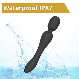 Вібратор Erospace Sweet Play Wand Vibrator 2in1 A8 62050070-0008 104547 - мініатюра 5