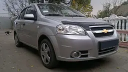 Дефлектор капоту мухобійка Chevrolet Aveo 2006-2011