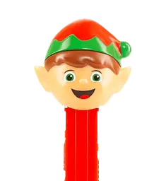 Диспенсер з цукерками Pez Christmas Elf 1шт - мініатюра 2