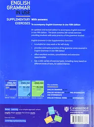 English Grammar in Use 5th Edition. Supplementary Exercises with answers - мініатюра 2