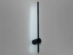 Бра настінне LED Diasha 2039/600 black, 6W, 4100K, чорний метал, сучасний стиль