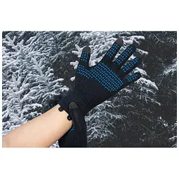 Водонепроникні рукавички Dexshell ThermFit 3.0 Gloves темно-блакитні розмір S (DG12402HTB-S) - мініатюра 2