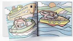 Водяні розмальовки. Кораблі - мініатюра 3