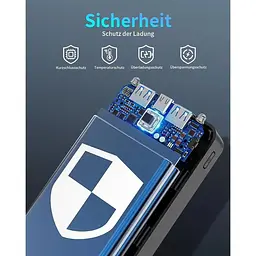 Портативний зарядний пристрій потужний 240000 мАг вихід і вхід USB C 22,5 Вт - мініатюра 7