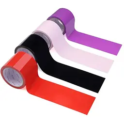 Електростатична стрічка для бондажу Lockink Sevanda Electrostatic Tape - Red Tape, 16 м - мініатюра 4