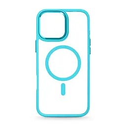 Чехол Apple iPhone 16 Pro Max, Unit MagSafe, зеленый, прозрачный, магсейф, ударопрочный, магнитный, панель-накладка с поддержкой MagSafe, с поддержкой беспроводной зарядки, TPU+PC, защита всего корпуса, ударопрочный, ArmorStandart (ARM78717)