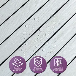 Покриття вінілове самоклеюче 3D рейки Sticker Wall 600х600х2.8мм Скандинавський дуб SW-00002194 - мініатюра 4