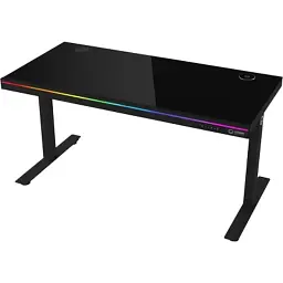 Комп'ютерний стіл Lorgar PRO 80G Glass Black (LRG-DP80G)