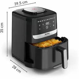 Мультипіч Tefal Easy Fry Silence 1670 Вт чорна (EY5528E0) - мініатюра 4