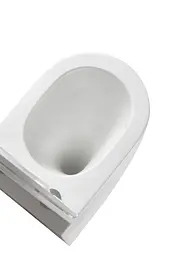 Унітаз підвісний Mixxus Premium Bevel-0301-T3 515x355x365 мм, система змиву Tornado 3.0 MP6472, Білий - мініатюра 4