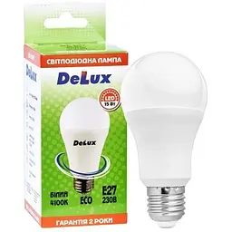 Лампочка Delux BL 60 15 Вт 4100K (90020551) - мініатюра 3