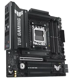 Материнська плата AM5 Asus TUF GAMING B850M-PLUS, B850, 4xDDR5, Int.Video (CPU), 4xSATA3, 3xM.2, 1xPCI-E 5.0 x16, 1xPCI-E 4.0 x1, ALC1220P, Realtek 2.5Gb, 10xUSB 3.2 / 6xUSB 2.0, HDMI/DP, MicroATX - мініатюра 5