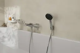 Змішувач для ванни Hansgrohe Tecturis E chrome 73420000 - мініатюра 2