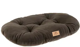 Подушка для собак та котів Ferplast Relax Microfleece 45/2 темно-сіра 43х30 см 83304523