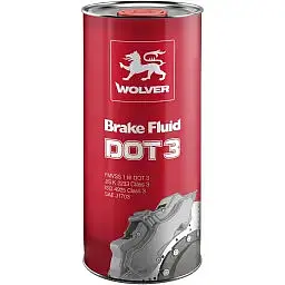 Гальмівна рідина WOLVER DOT 3 500 мл 4260360948541 - мініатюра 2