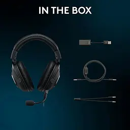 Навушники Logitech дротові ігрова гарнітура G PRO X SE (981-001470) чорна - мініатюра 8