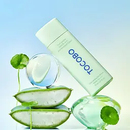 Сонцезахисна сироватка для чутливої та проблемної шкіри Tocobo Cica Calming Sun Serum SPF50+ PA++++ 50 мл (TOC030) - мініатюра 4
