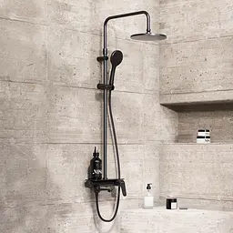 Душова система Damixa Jupiter black matt 977730300 - мініатюра 3