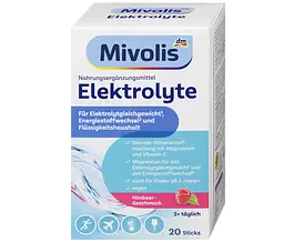 Електроліти - пакетики, 20 шт. Mivolis
