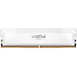 Модуль пам'яті для комп'ютера DDR5 16GB 6400 MHz Pro Overclocking White Micron (CP16G64C38U5W)