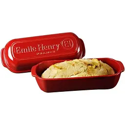 Форма для випічки хліба Emile Henry 39.5х16х15 см червона (345503) - мініатюра 6
