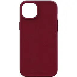 Чохол-накладка Njord Suede MagSafe Case Red для iPhone 15 (NA51SU11) - мініатюра 4
