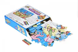 Пазл-розмальовка Same Toy Підводний світ, 50 елементів (2036Ut) - мініатюра 4