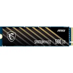 Накопитель SSD MSI m.2 NVMe 500GB Spatium M452 PCIe 4.0 x4 3D NAND TLC (S78-440K210-P83)