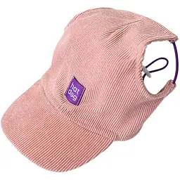 Кепка Hat-Dog 5/XL вельвет пудрова з регульованою затяжкою 360