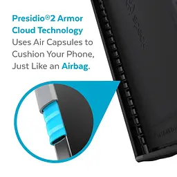 Чохол протиударний Speck Presidio2 Grip 144228-D143 для Samsung Galaxy S22 Ultra (6.8") Black - мініатюра 8
