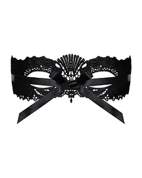 Мереживна маска Obsessive A700 mask, єдиний розмір - мініатюра 3