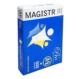 Папір офісний Magistr Pro для принтера A4 MM Kwidzyn A4-500+, 500 аркушів, щільність 80 г/м²