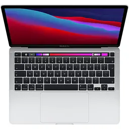 Apple MacBook Pro 13" з Touch Bar Apple M1 (8C CPU/8C GPU), 16 ГБ, 512 ГБ, Сріблястий (Grade C) Seller Refurbished