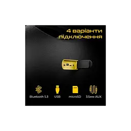 Акустична система HiFuture BoomBeat Black (boombeat.black) - мініатюра 6