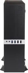Корпус Casecom S-503 400W-80mm 2xUSB3.0+2xUSB2.0 SFF mATX Black - мініатюра 3