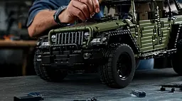 Конструктор Nifeliz Позашляховик Jeep Wrangler Willys 4x4 Off-Road (NF10324) - мініатюра 11