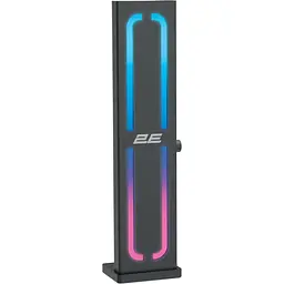 Підставка для відеокарти 2E VGA GAMING HERACLES ARGB SPRT-VGA, 5V, 0.3A, 1.5W, AURA 3 pin, Aluminum, Black (2E-SPRT-VGA)