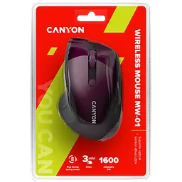 Миша Canyon CNS-CMSW01P Фіолетовий - мініатюра 5