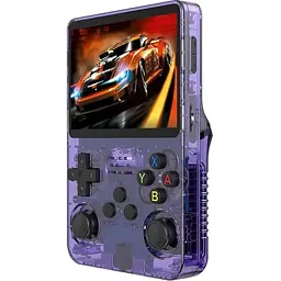 Ретро ігрова приставка Data Frog R36s 15000 games in 1 Purple [112452] - мініатюра 3