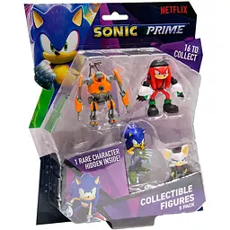 Набір ігрових фігурок Sonic Prime Пригоди Соніка, 6,5 см (SON2040D) - мініатюра 2