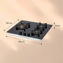 Варильна поверхня газова Klarstein Goldflame 3 (10037805) - мініатюра 7