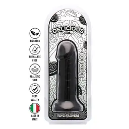 Фалоімітатор з ароматом лакриці Toyz4lovers Delicious Dildo Liquorice, 15 см - мініатюра 8