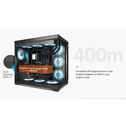 Корпус PcCooler CPS C3 T700 ARGB BK (C3-T700BKD401-GL) - мініатюра 10